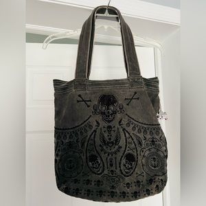 Loungefly Skull canvas bag